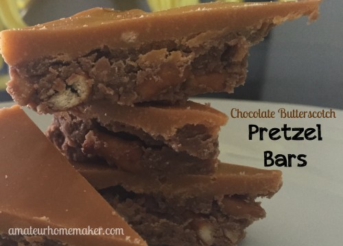 Pretzel Bars